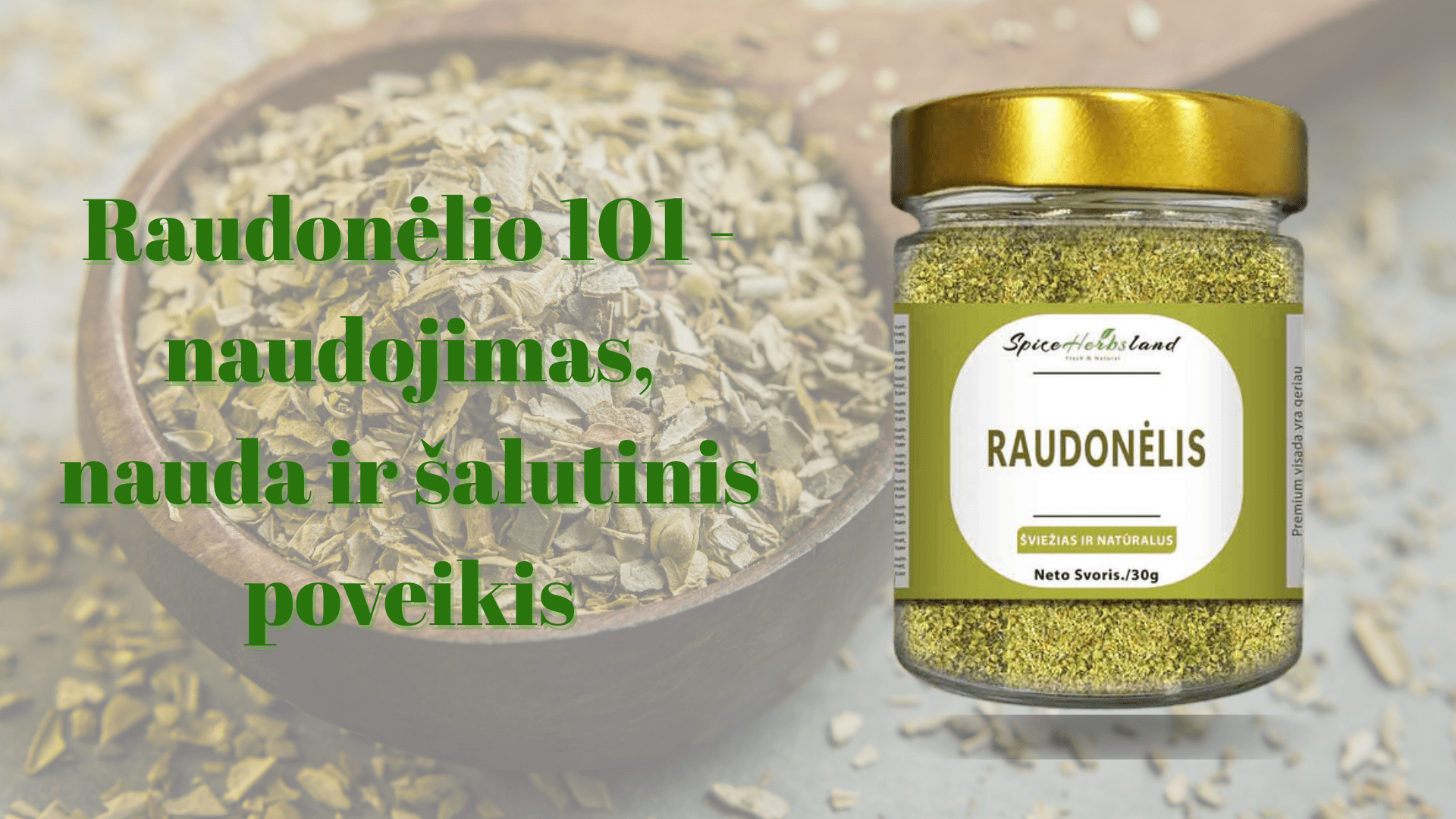 Raudonėlio 101 - naudojimas, nauda ir šalutinis poveikis