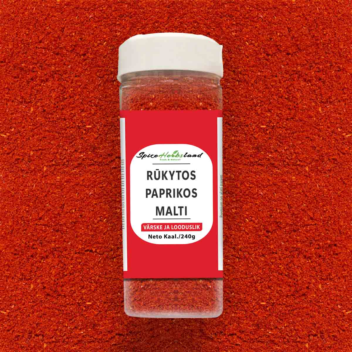 Rūkytos paprikos milteliai