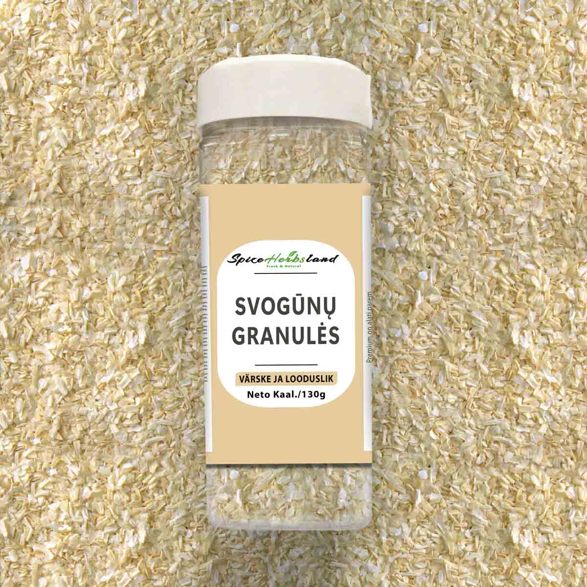 Svogūnų granulės (1-3 mm)