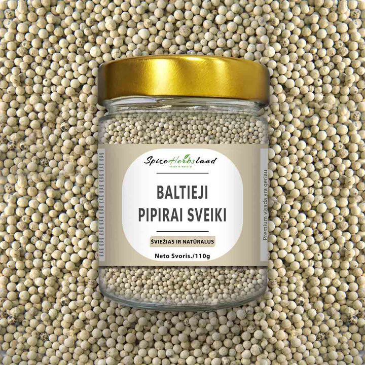 Baltieji pipirai sveiki