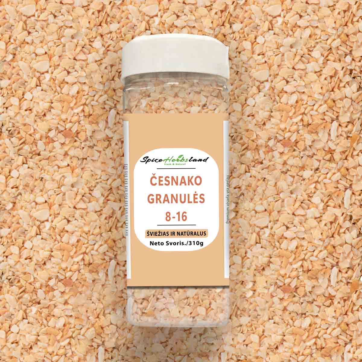 Česnakų granulės 8-16 akučių