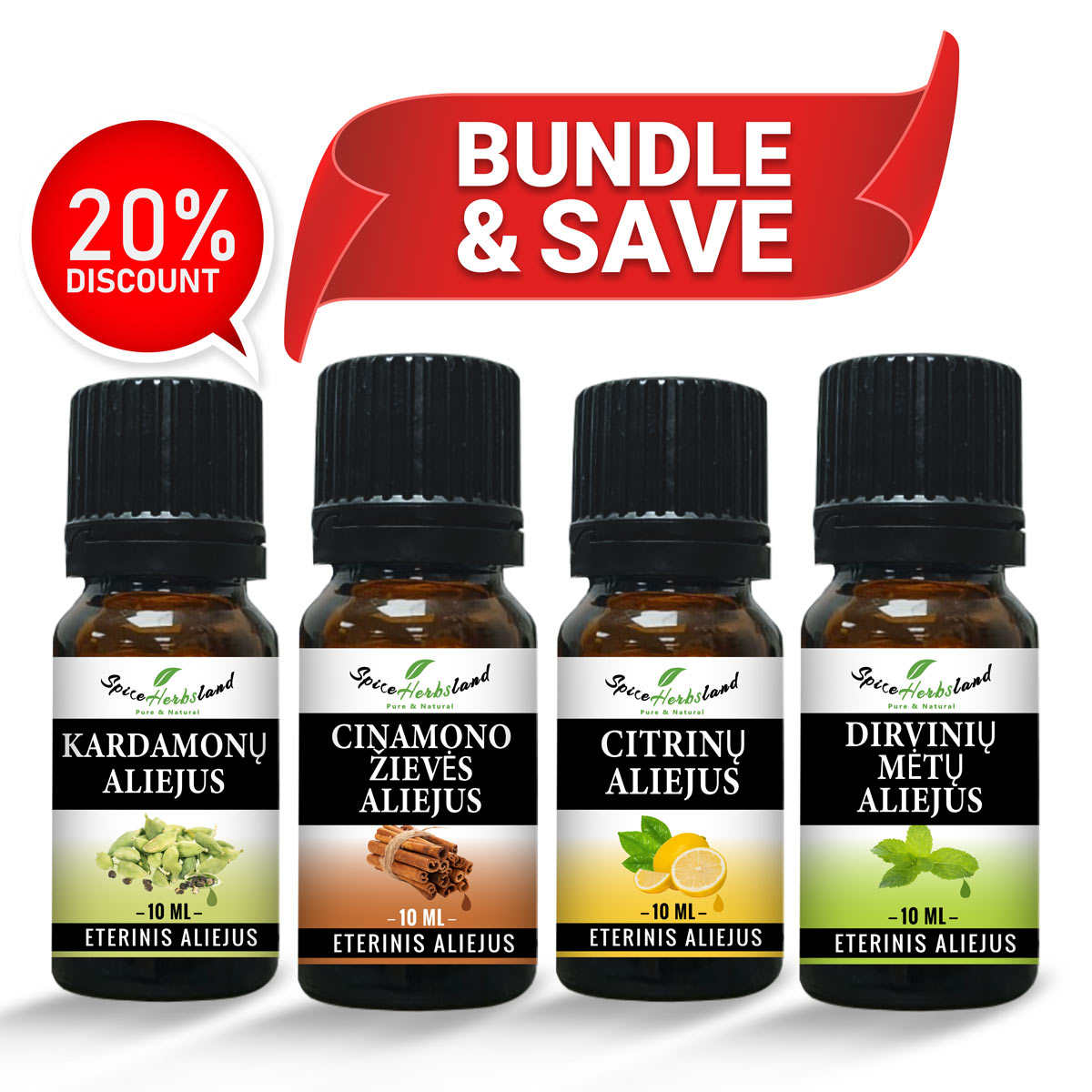 Energijos pakėlimo rinkinys – 4 vnt. pakuotė