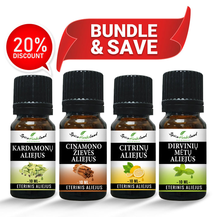 Energijos pakėlimo rinkinys – 4 vnt. pakuotė