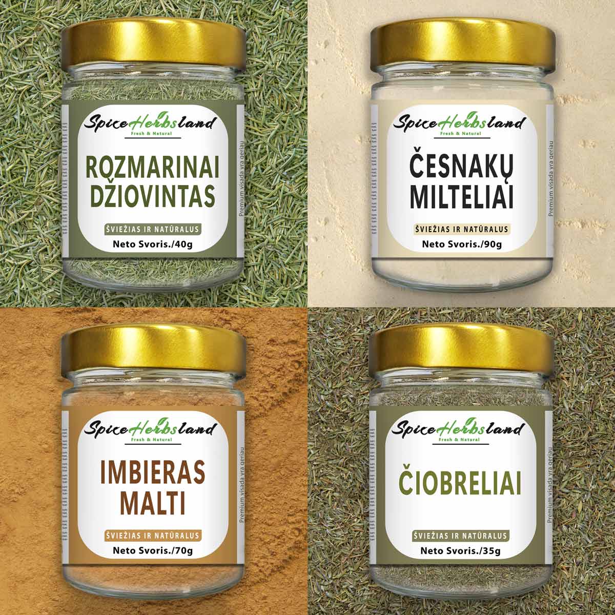 Fundamentali kolekcija – 4 vnt. pakuotė