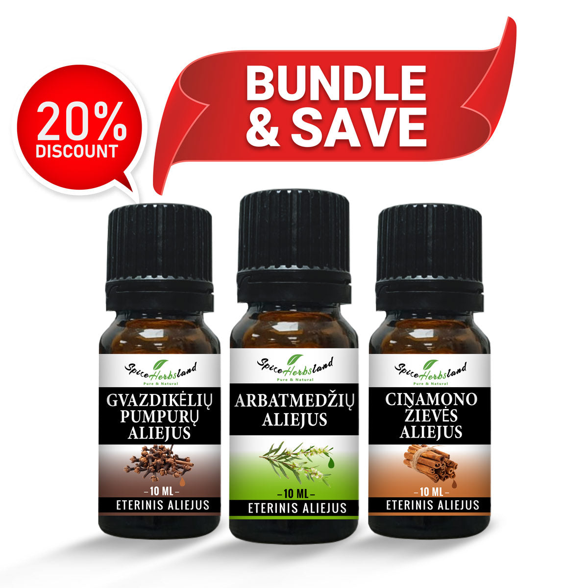 Įžeminimo energija - 3 vnt. pakuotė