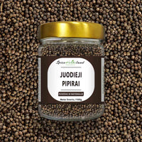 Juodieji pipirai visas pipirų grūdelis