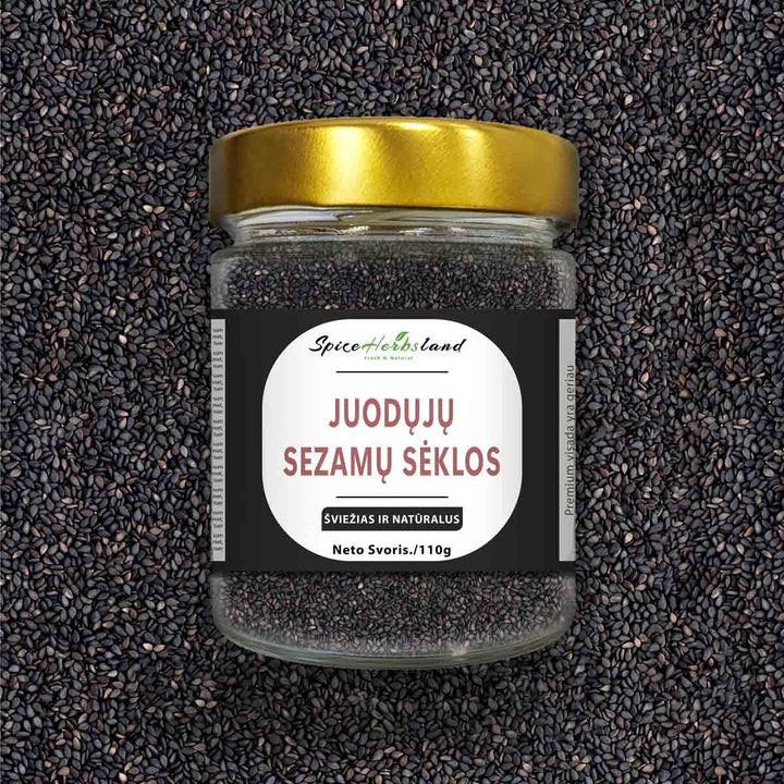 Juodosios sezamo sėklos