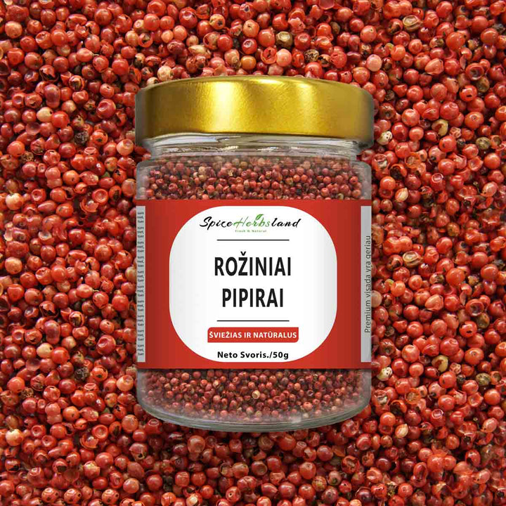 Rausvieji pipirai (pipirai)