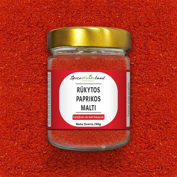 Rūkytos paprikos milteliai