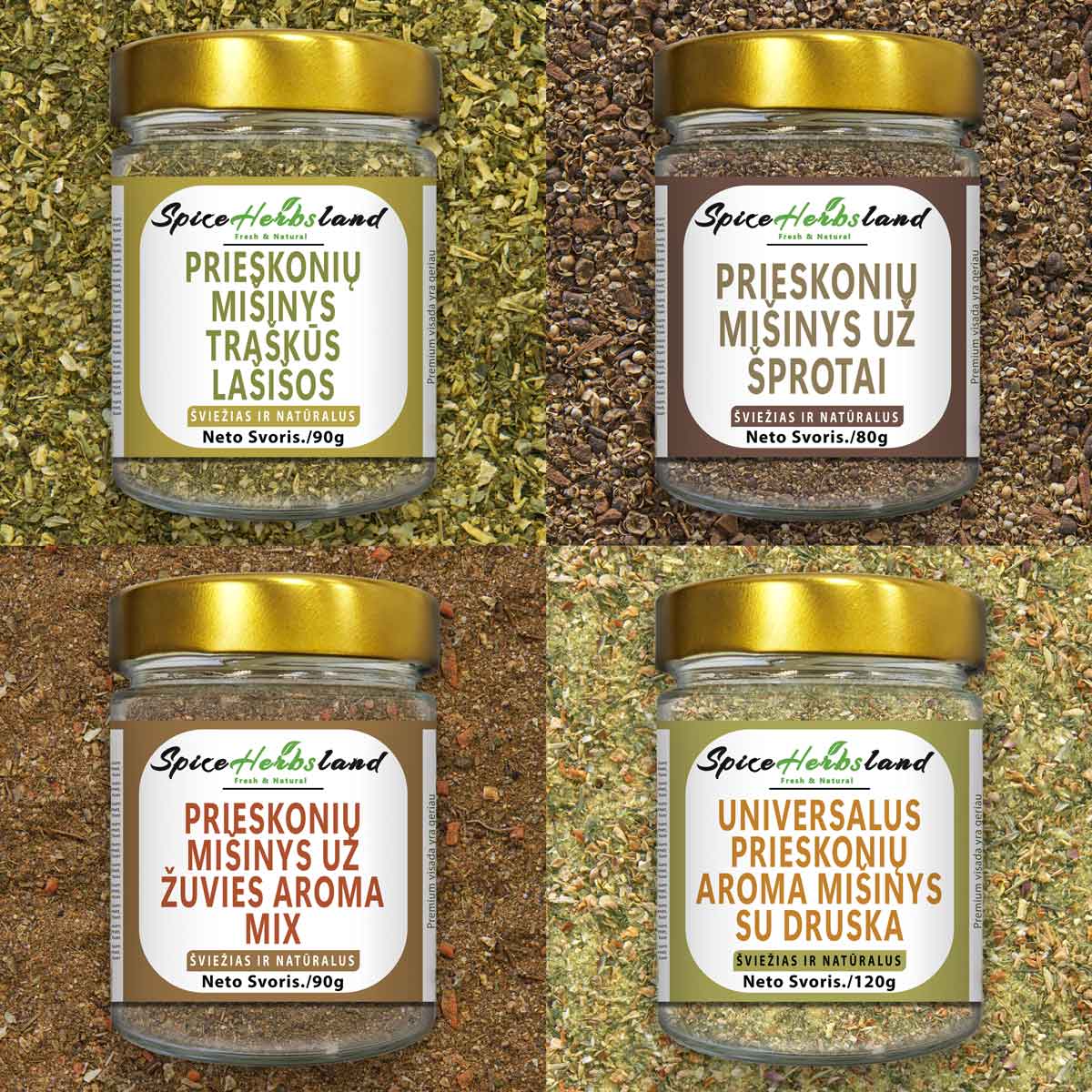 Zivju kolekcija - 4 iepakojums