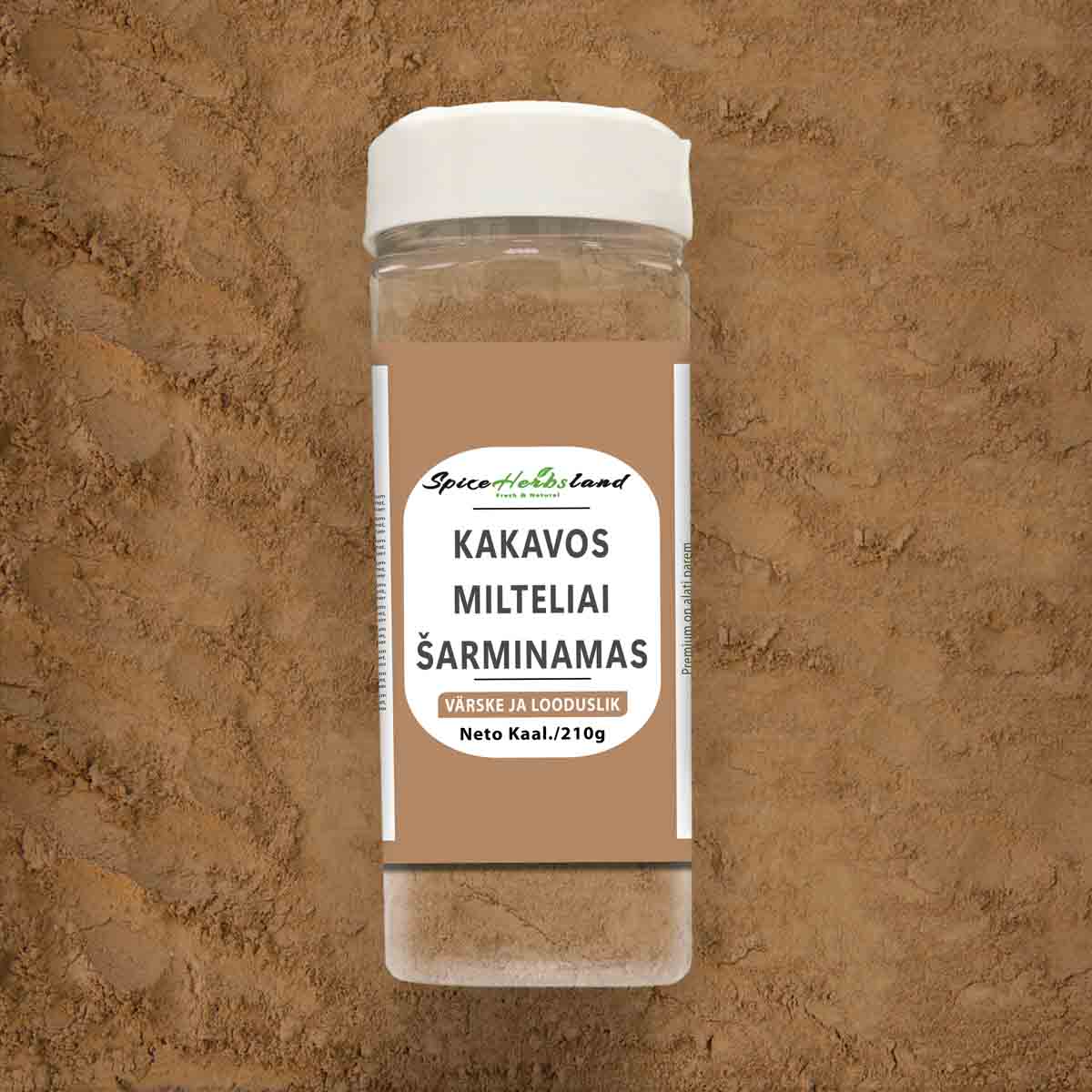 Kakavos milteliai šarminti 10-12 %