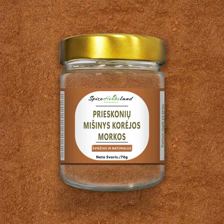 Prieskonių mišinys Korėjietiškos morkos