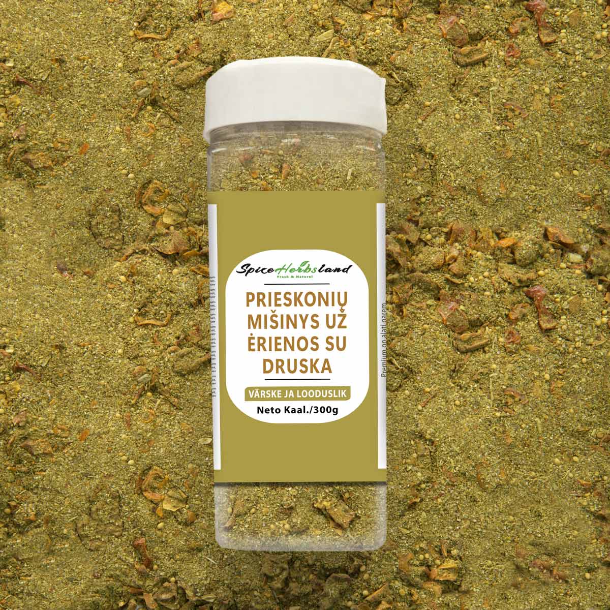 Avienai skirtas prieskonių mišinys su druska