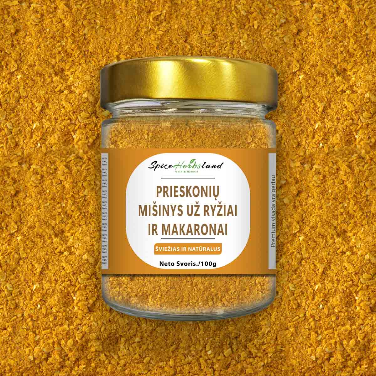 Prieskonių mišinys ryžiams ir makaronams