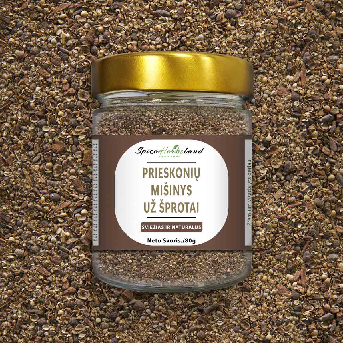 Prieskonių mišinys šprotams